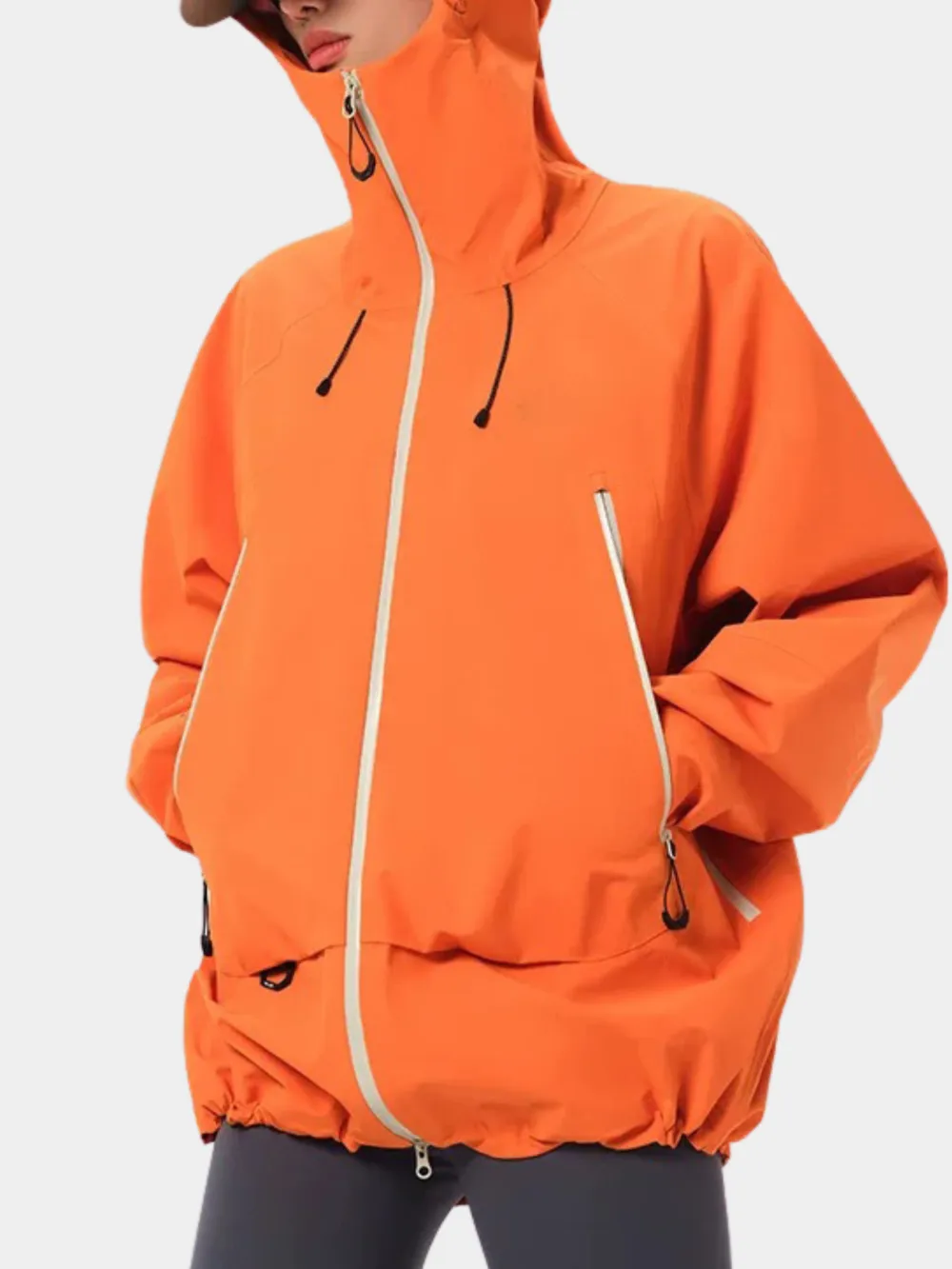 Water Resistant Wind Resistant Breathable Hard Shell Jacket