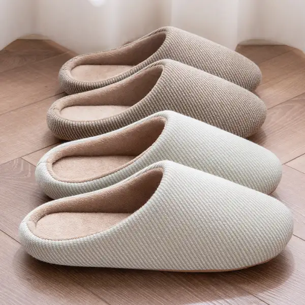 Clean Soft Lined Home Slippers
