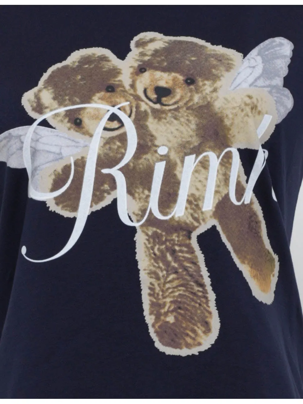 Chic Bear Pullover Short Sleeves Crop T-shirt