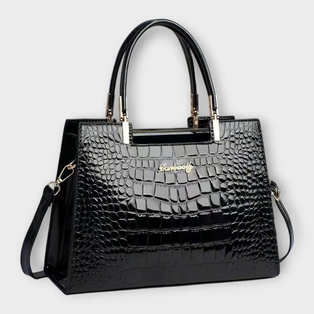 Structured Woven Handbag