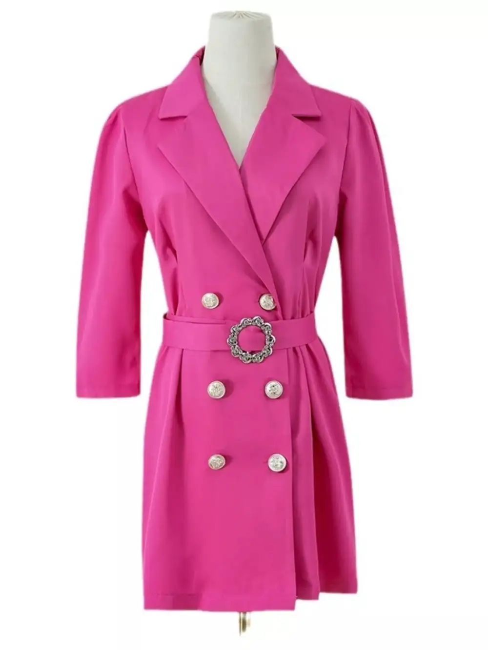 Crafted Belted Casual Dress