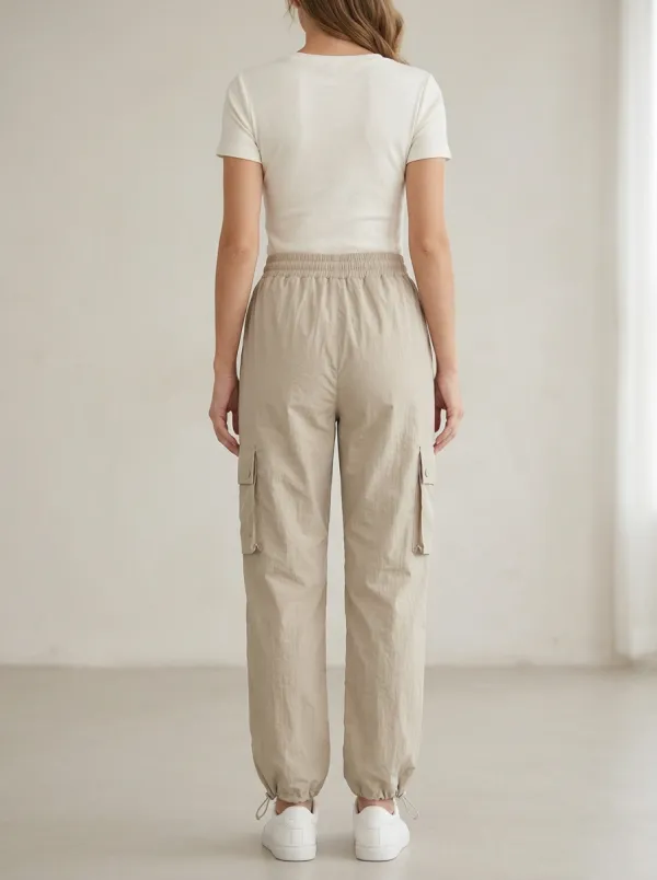 Drawstring Breathable Casual Breathable Cargo Pants