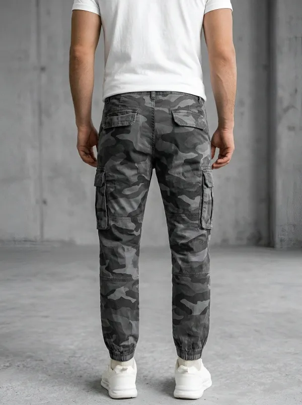 Outdoor-Ready Camouflage Urban Camouflage Cargo Pants