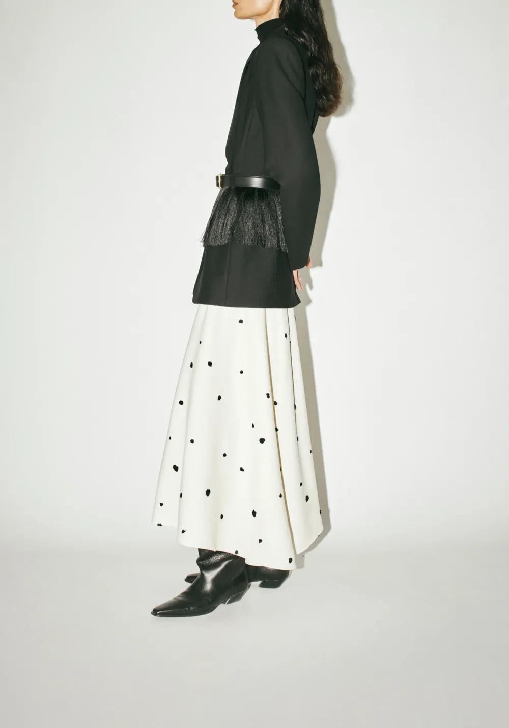 Eggshell Easy Pull-On Skirt