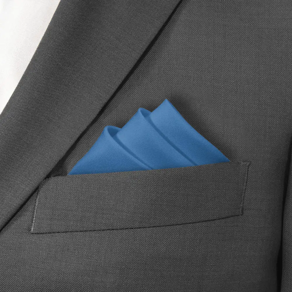 Smart Crisp Solid Pocket Square