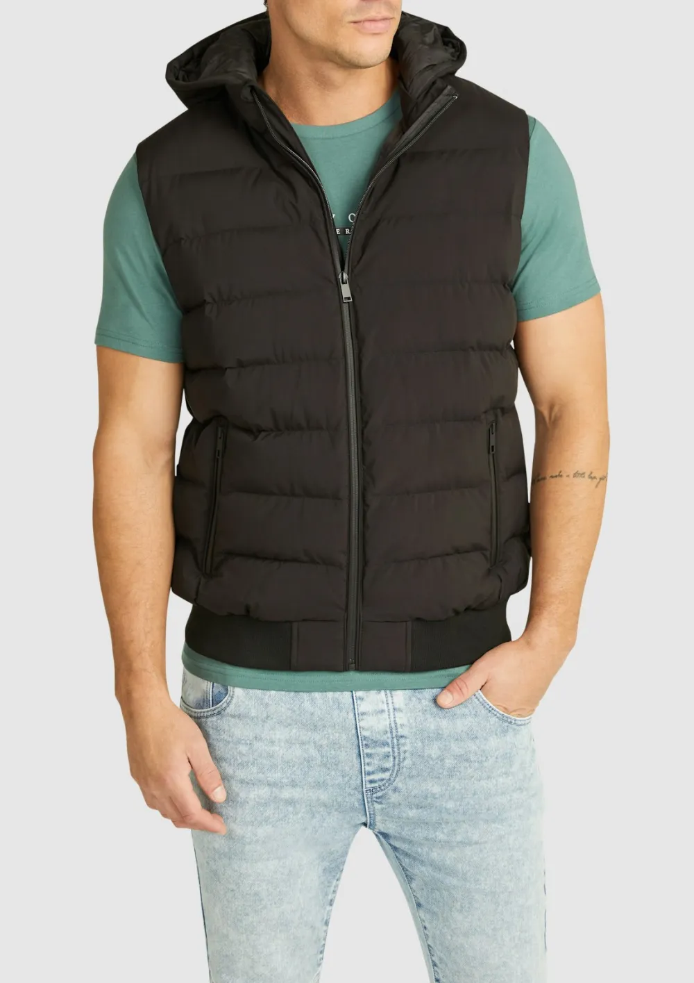 Classic Simple Keep Warm Men's Vest Jacket