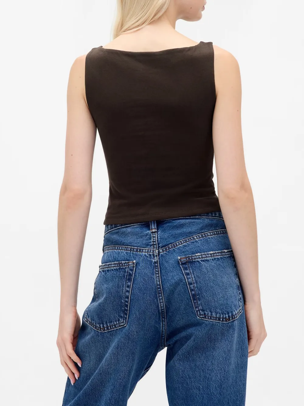 Short Sleeveless T-Shirt