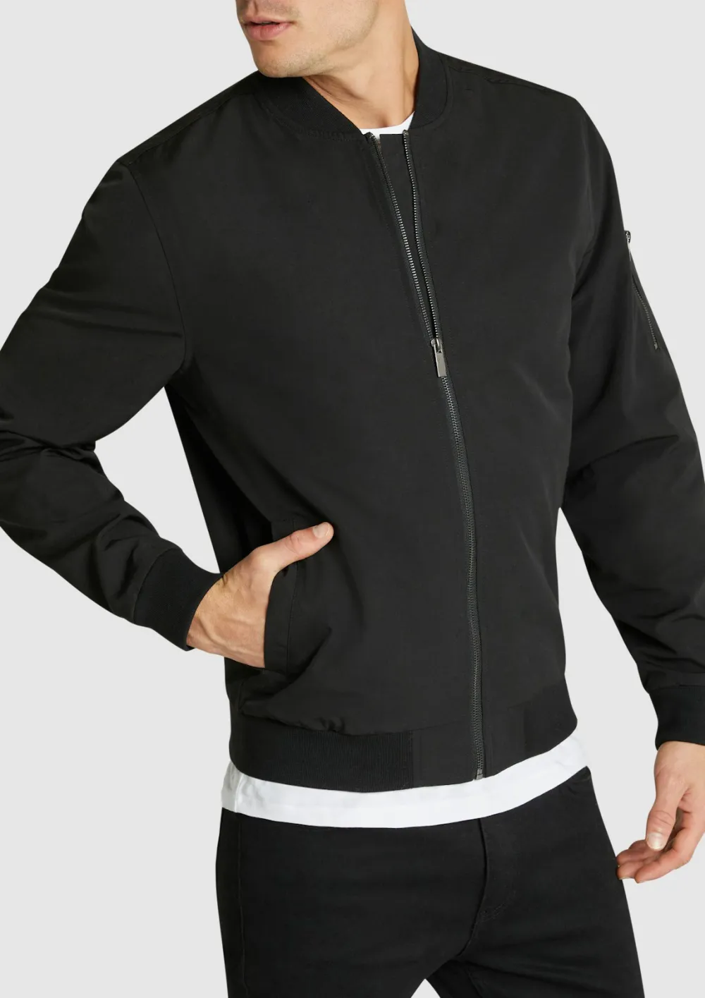Basic And Versatile Comfortable Flight Jacket