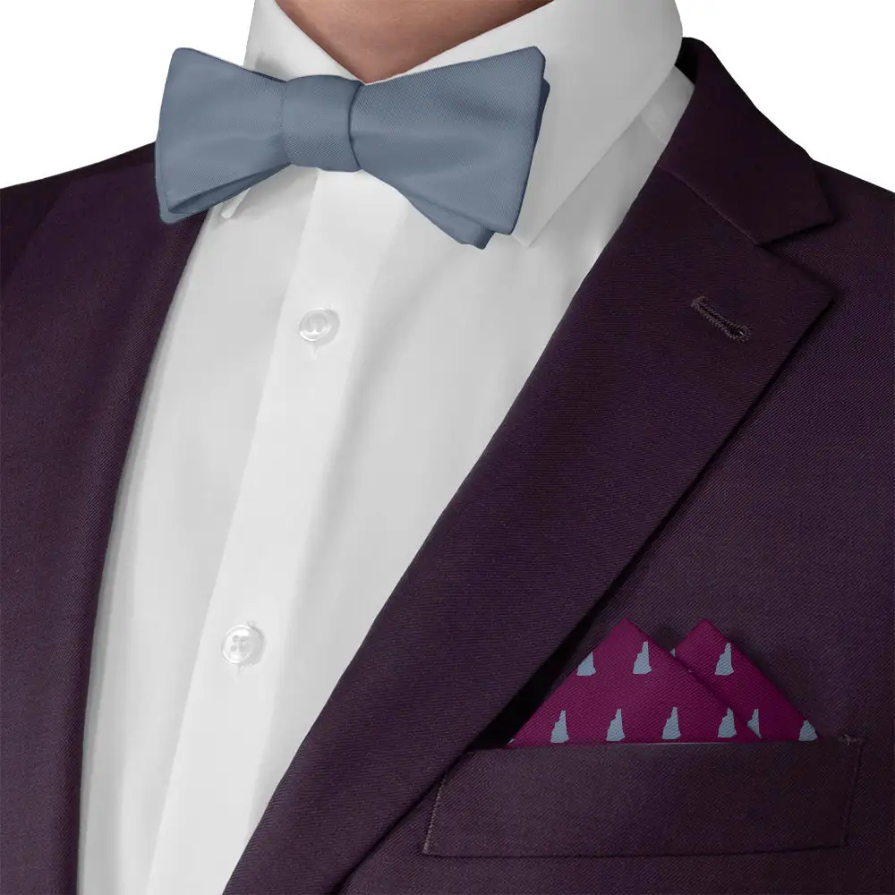 Neat Balanced Suit Pocket Square