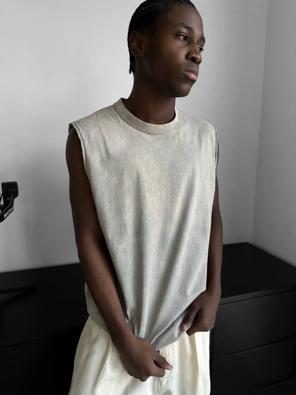 Easygoing Relaxed Washed Tank Top