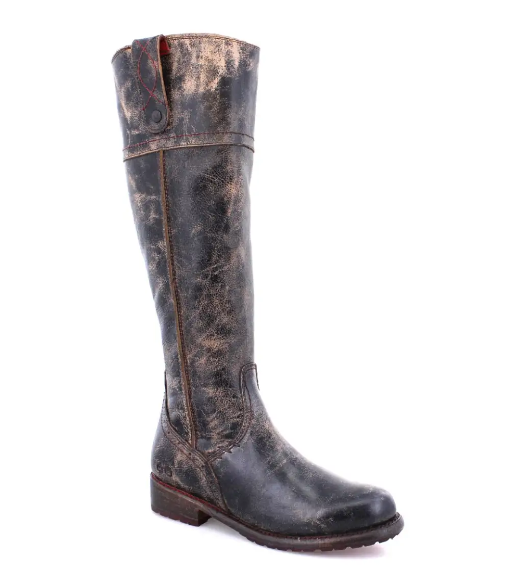 Lug-Sole Streamlined Riding Boots