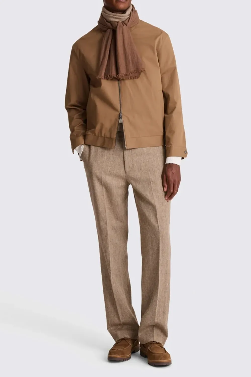 Casual Style Men's Brown Jacket