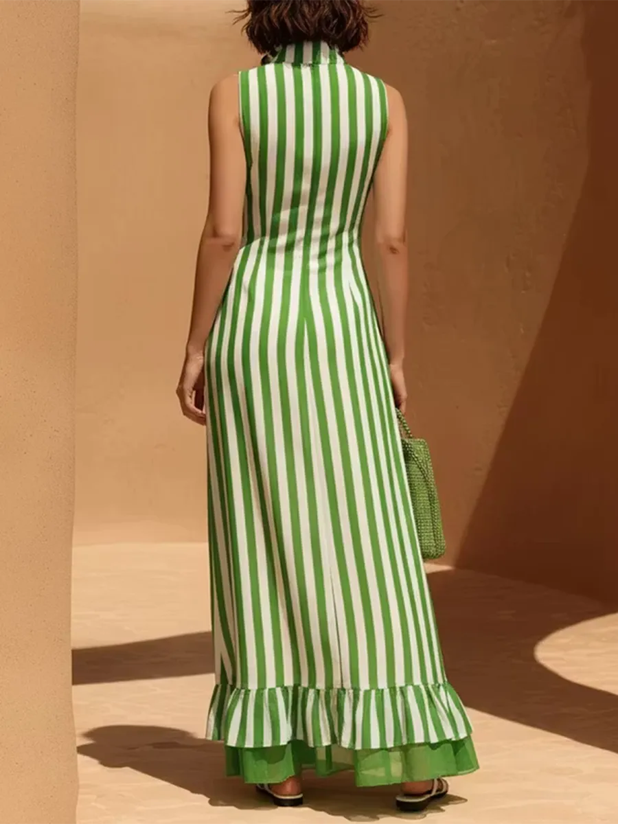 Ruffled Maxi Dress