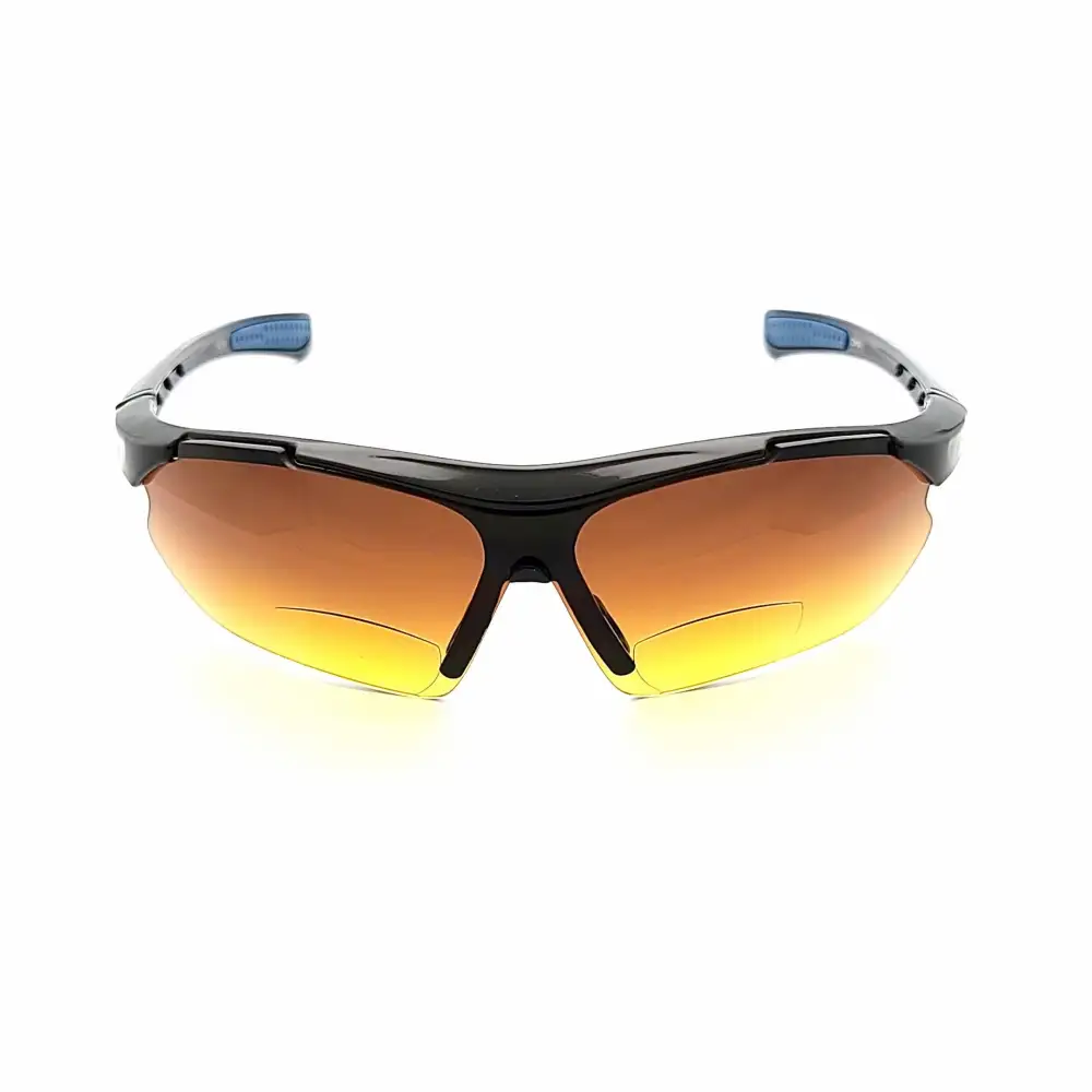 Bifocal Yellow-Tint Reading Glasses