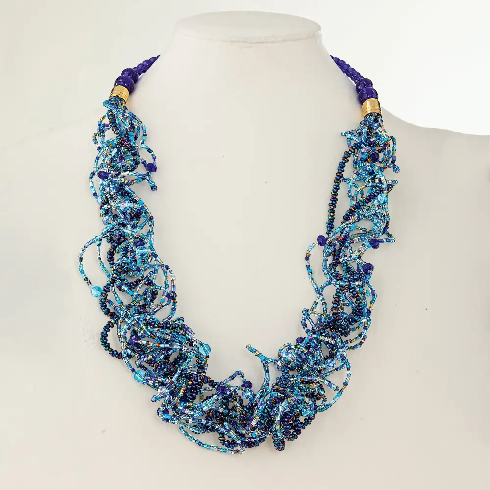 Glass Statement Necklace