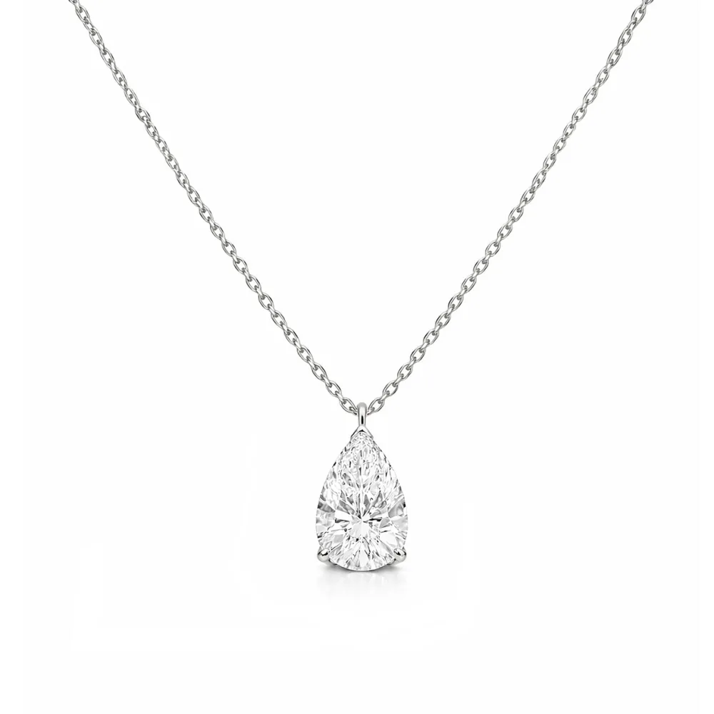 Elegant Delicate Classic Diamond Necklace
