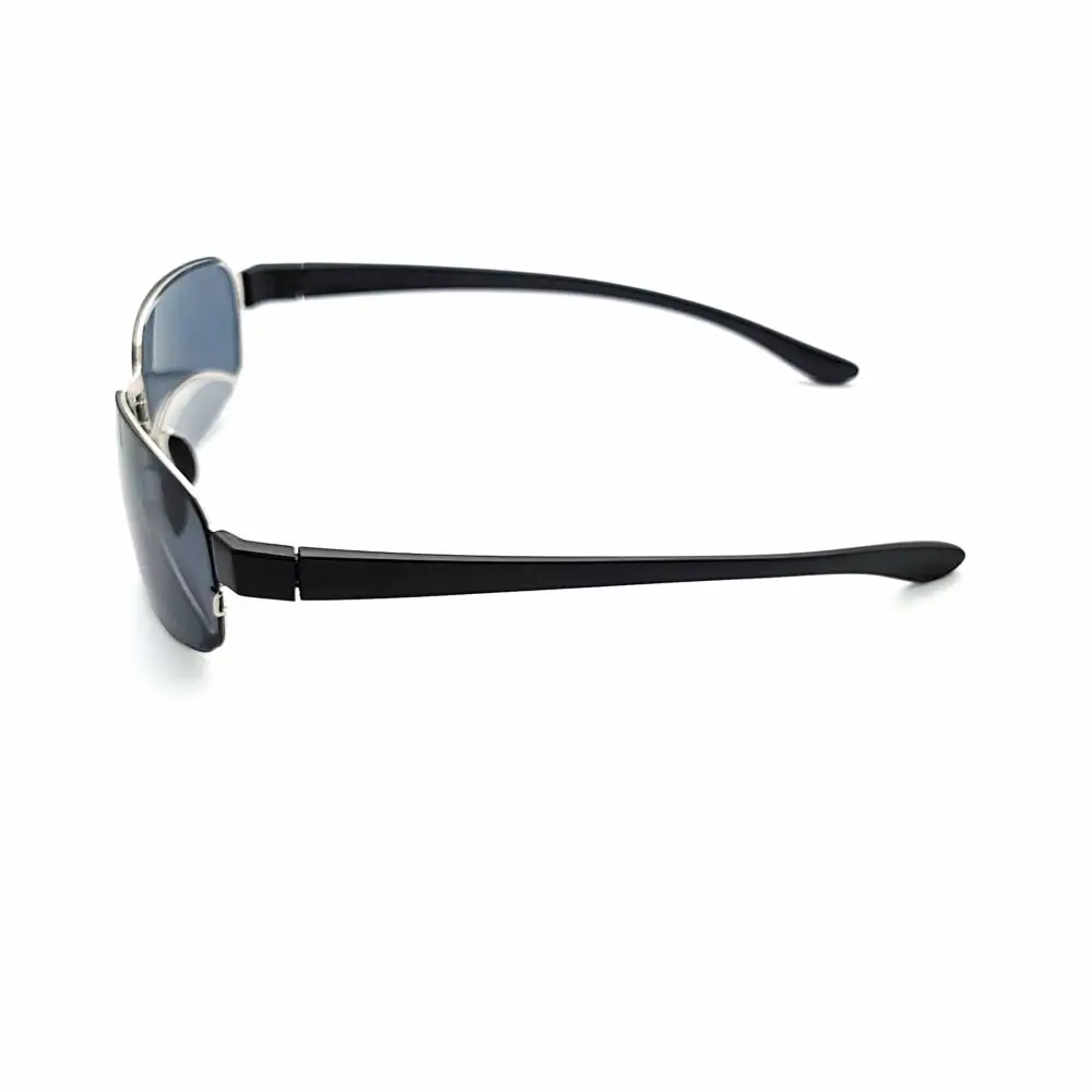 Oval Bifocal Amber-Lens Reading Sunglasses