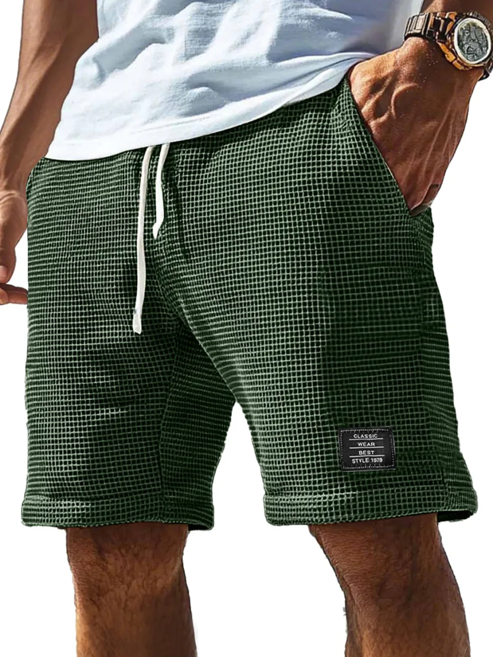 Everyday Corduroy Seamed Detail Shorts