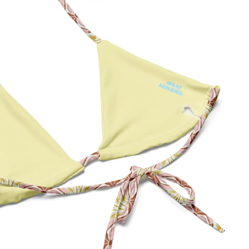Palm Leaf String Bikini