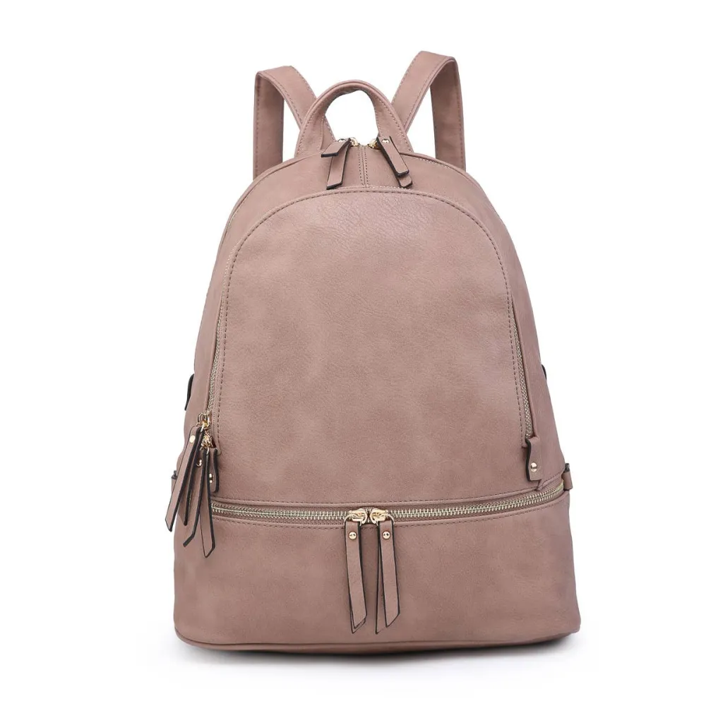 Triple Zip Everyday Casual Backpack