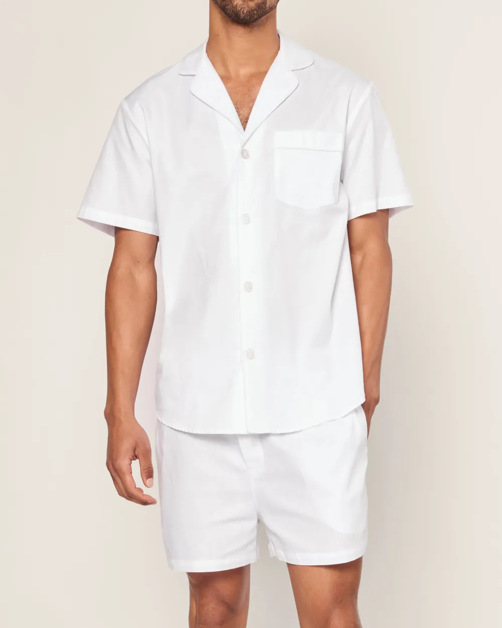 Classic Twill Pajama Short Set