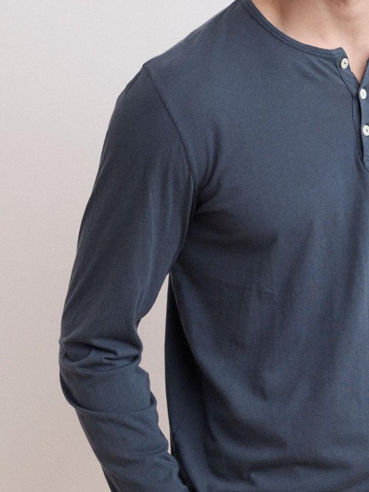 Comfortable Casual Breathable Soft  Haze Blue  T-Shirt