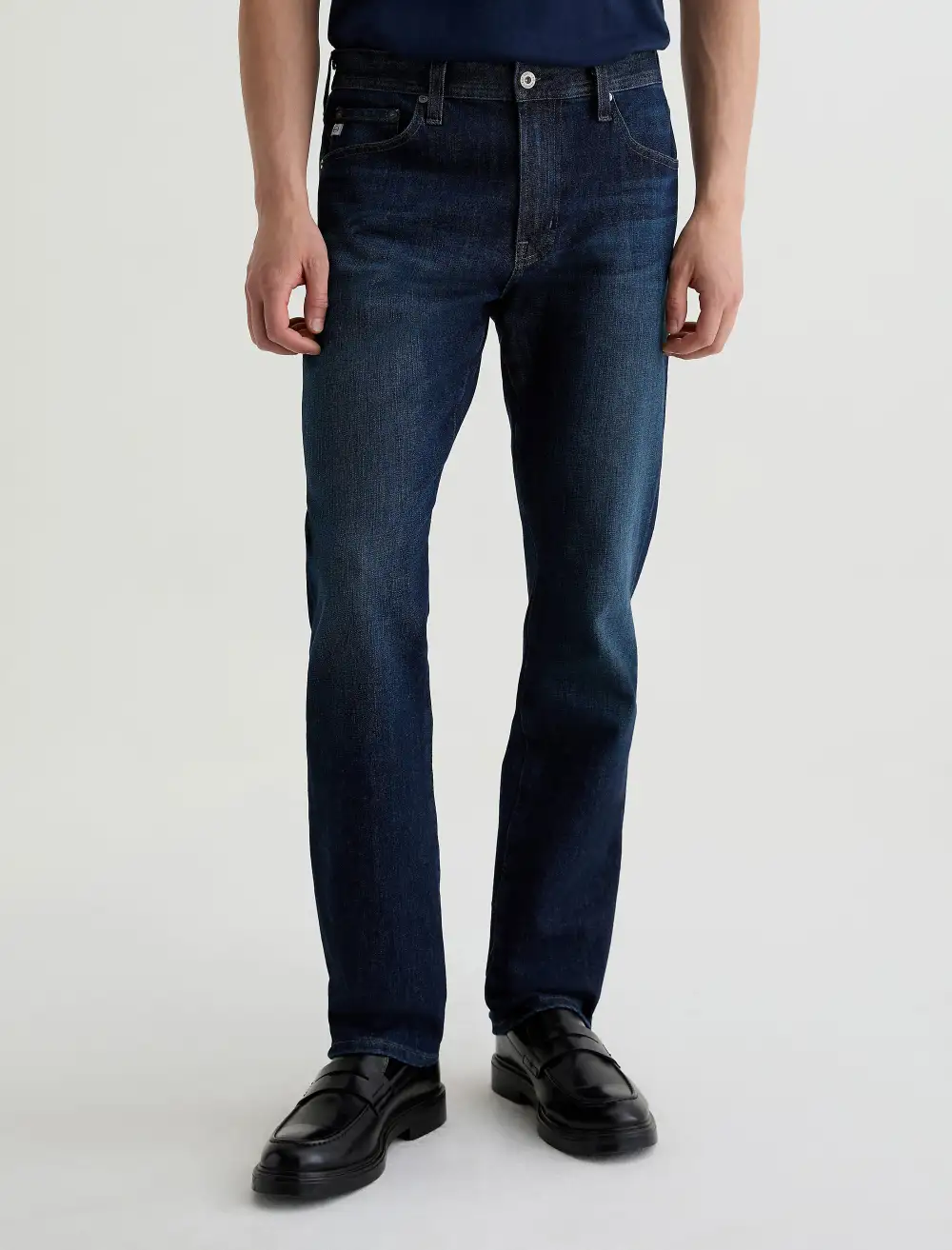 Men's Slim Straight Mid Rise Soft Touch Jeans