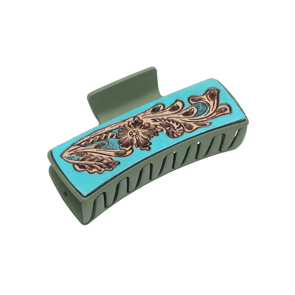 Decorative Floral Hair Comb Clip