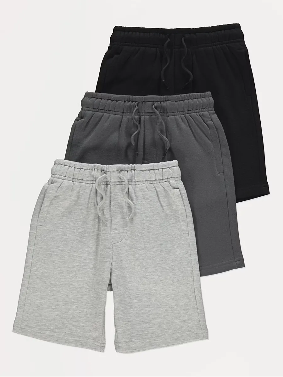 Jersey Jogger Shorts 3 Pack
