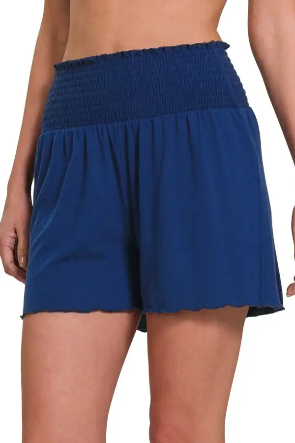 Everyday Simple Elastic Waist Shorts