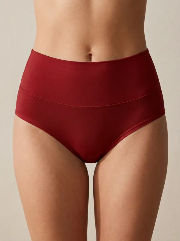 Women's Streamlined High-Waisted Seamless Panties