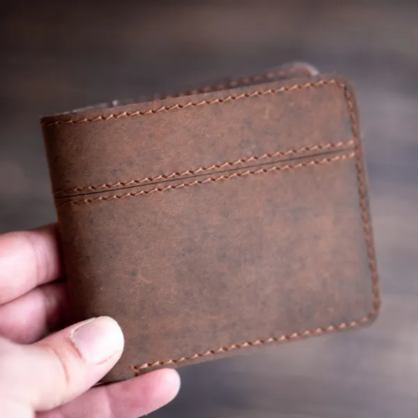 Classic Compact Leather Wallet