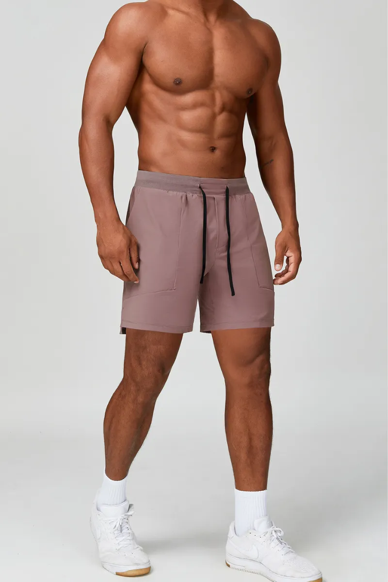 Quick Dry Drawstring Lightweight Athletic Shorts