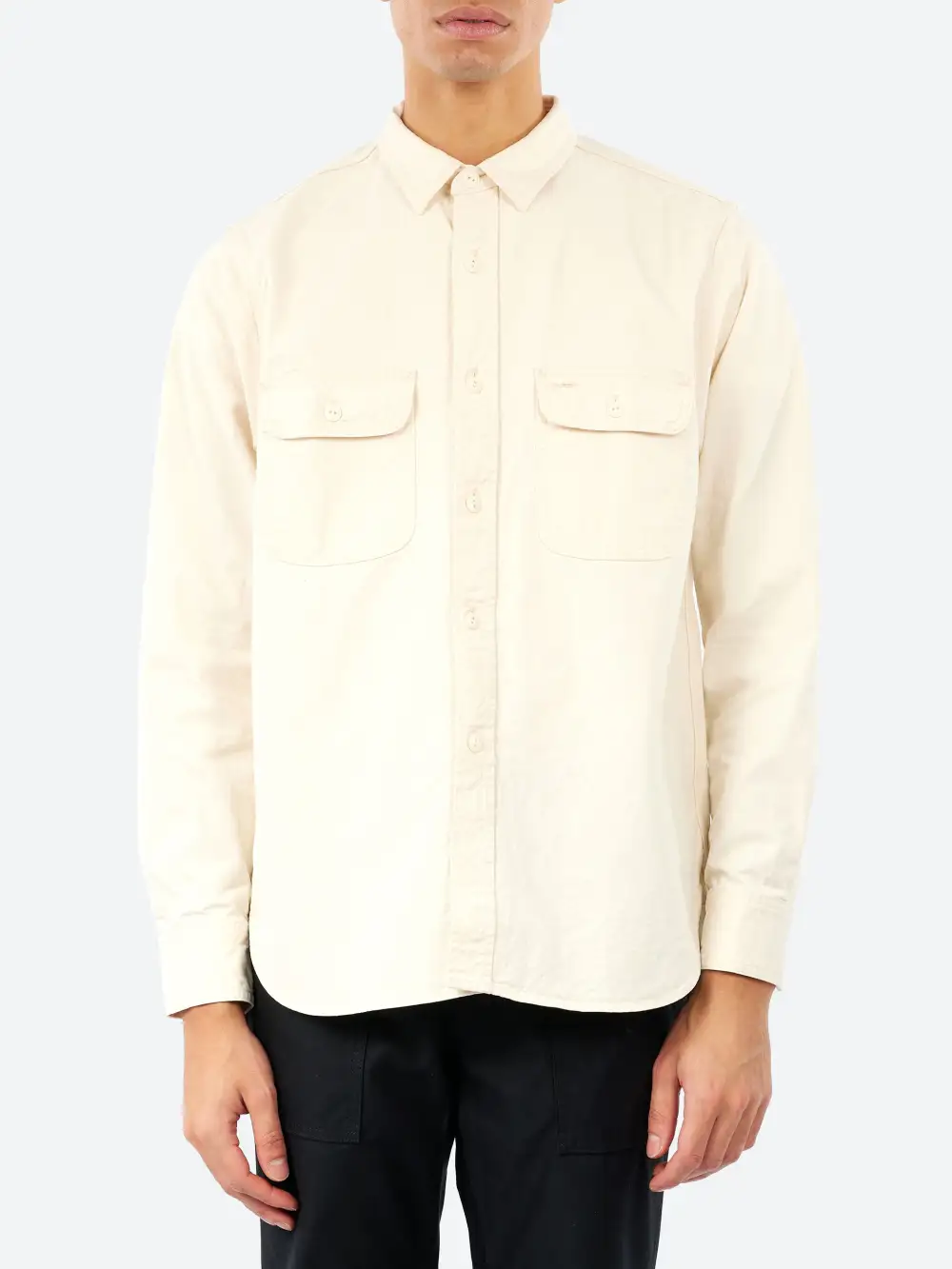 Men's Twill Classic Collar Shirt