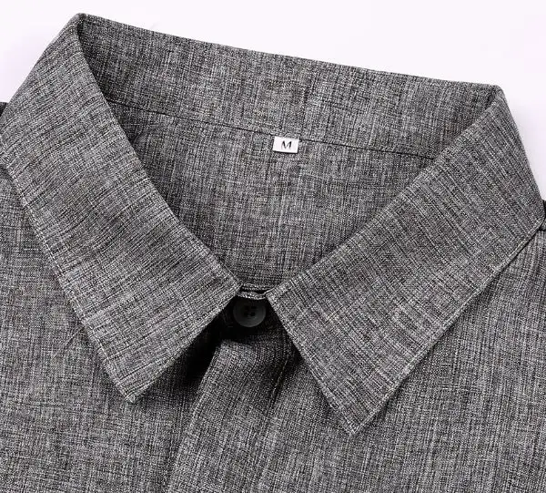 Cotton Linen Short Sleeve Shirt