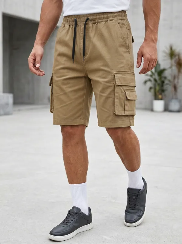 Everyday Multi-Pocket Casual Cargo Shorts