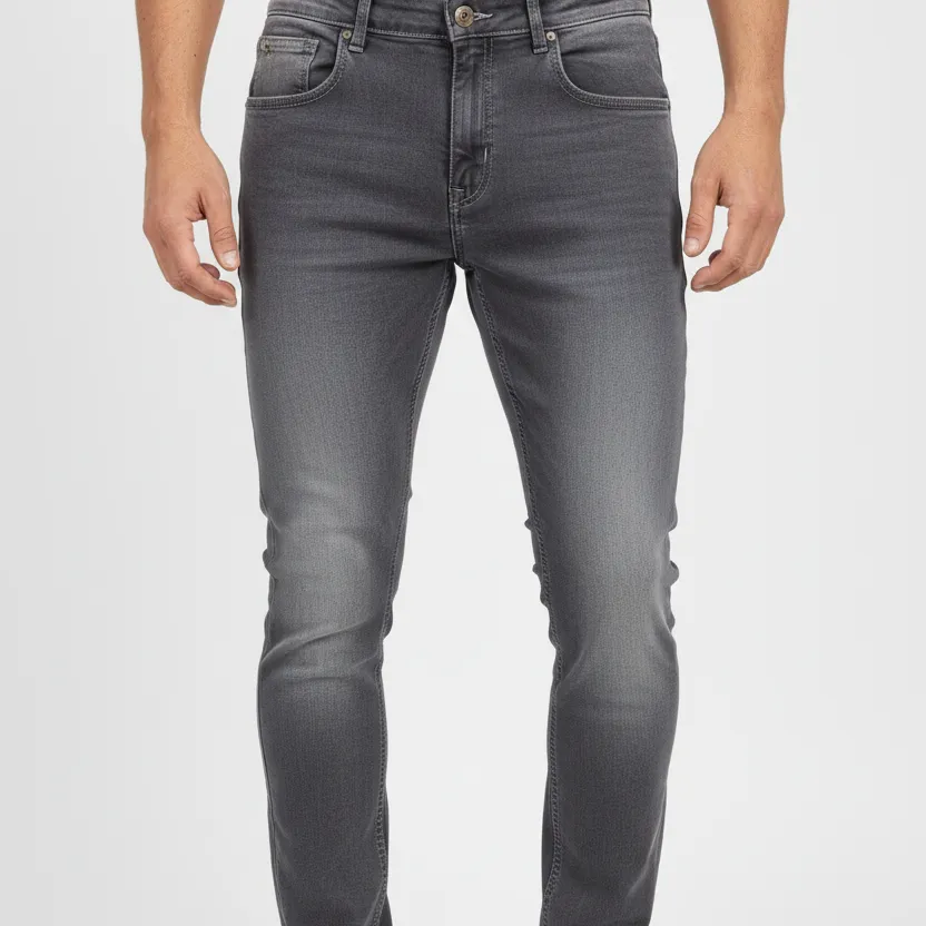 Polished Slim Fit Five Pocket Jeans