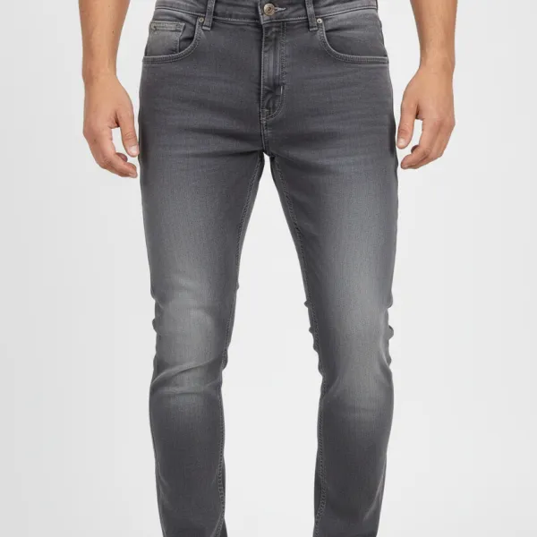 Polished Slim Fit Five Pocket Jeans