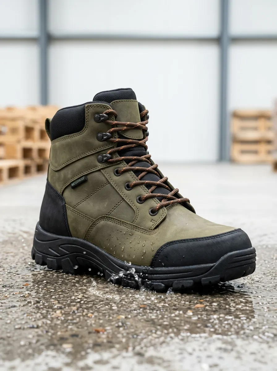 Daily Outdoor Casual Look Men' Waterproof Work Boots