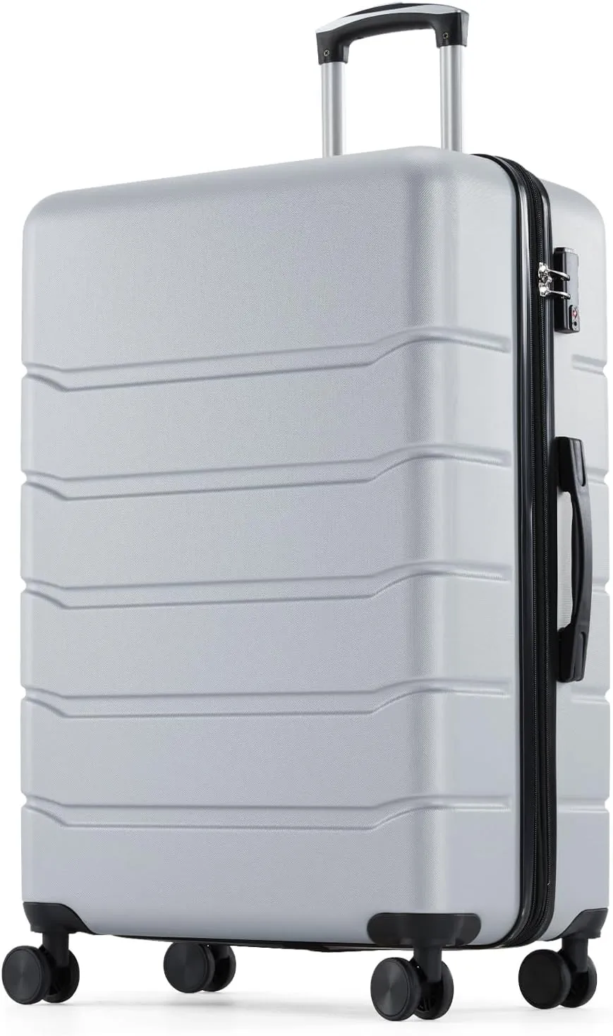 Expandable Hardshell Suitcase with Dual Spinner Wheels