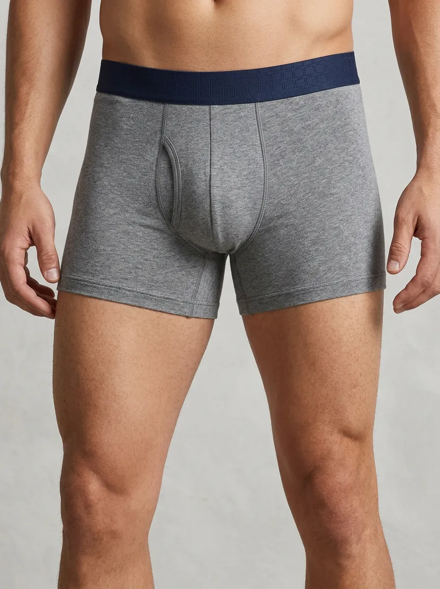 Men's Cotton Waistband Boxer Briefs