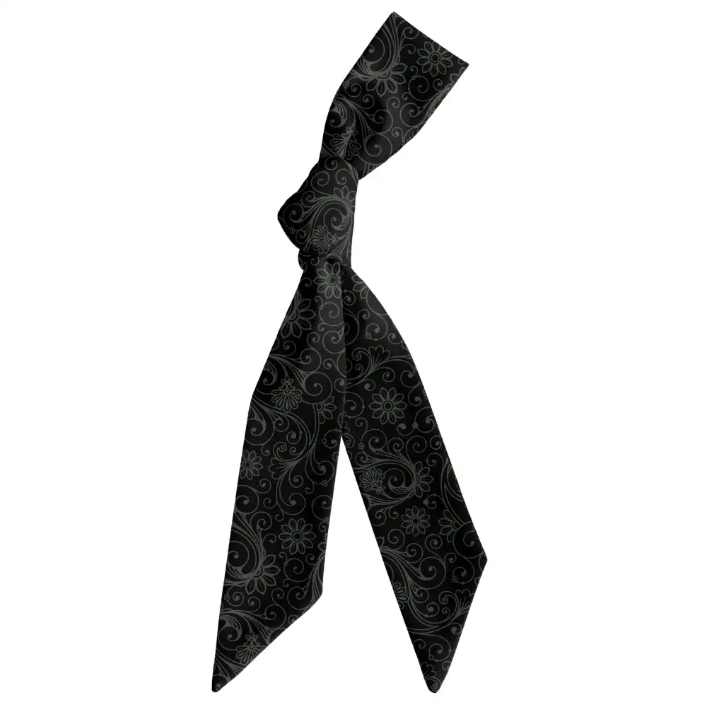 Decadence Paisley Pattern Hair Scarf