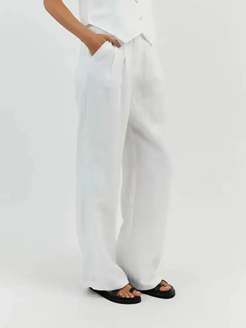 Easygoing Wide Leg Full Jumpsuit