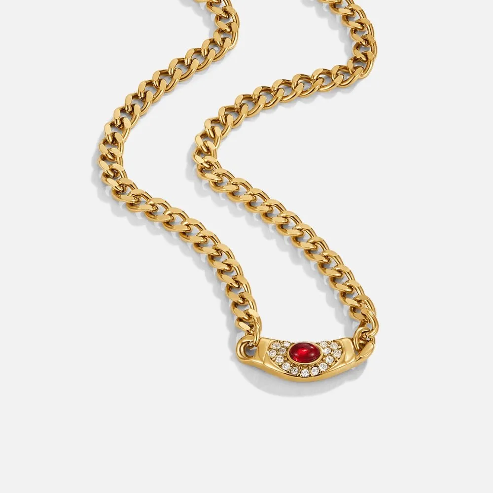 Vintage Crystal Necklace