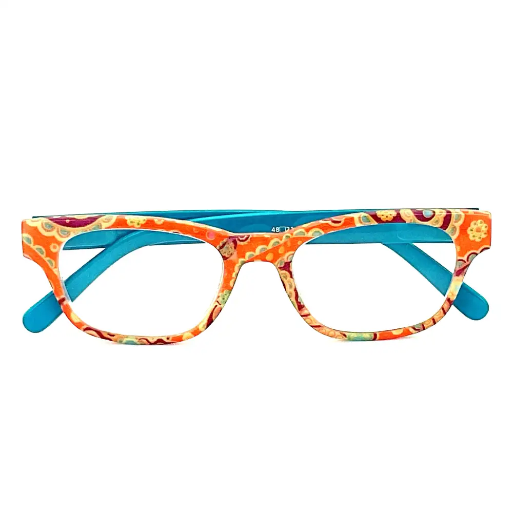 Full-Lens Case-Included Reading Glasses