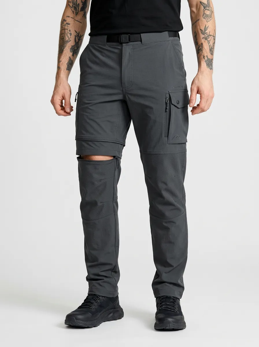 Men's Field Range Waterproof Zip-Off Tactical Cargo Pants