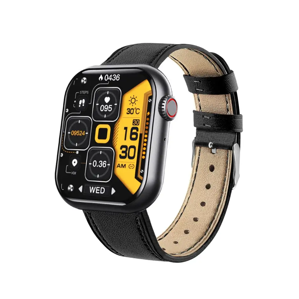 Blood Sugar Blood Pressure Heart Rate Blood oxygen Sleep Monitoring Waterproof Smartwatch | Carelders F57