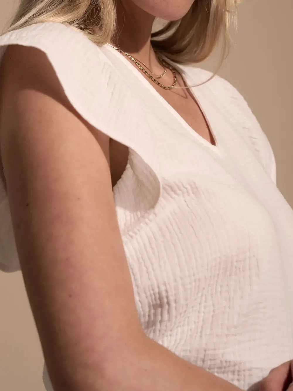  Frill Detail Blouse