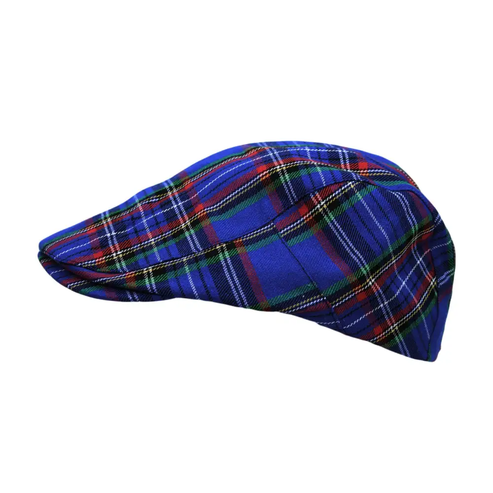 Plaid Outdoor Newsboy Cap