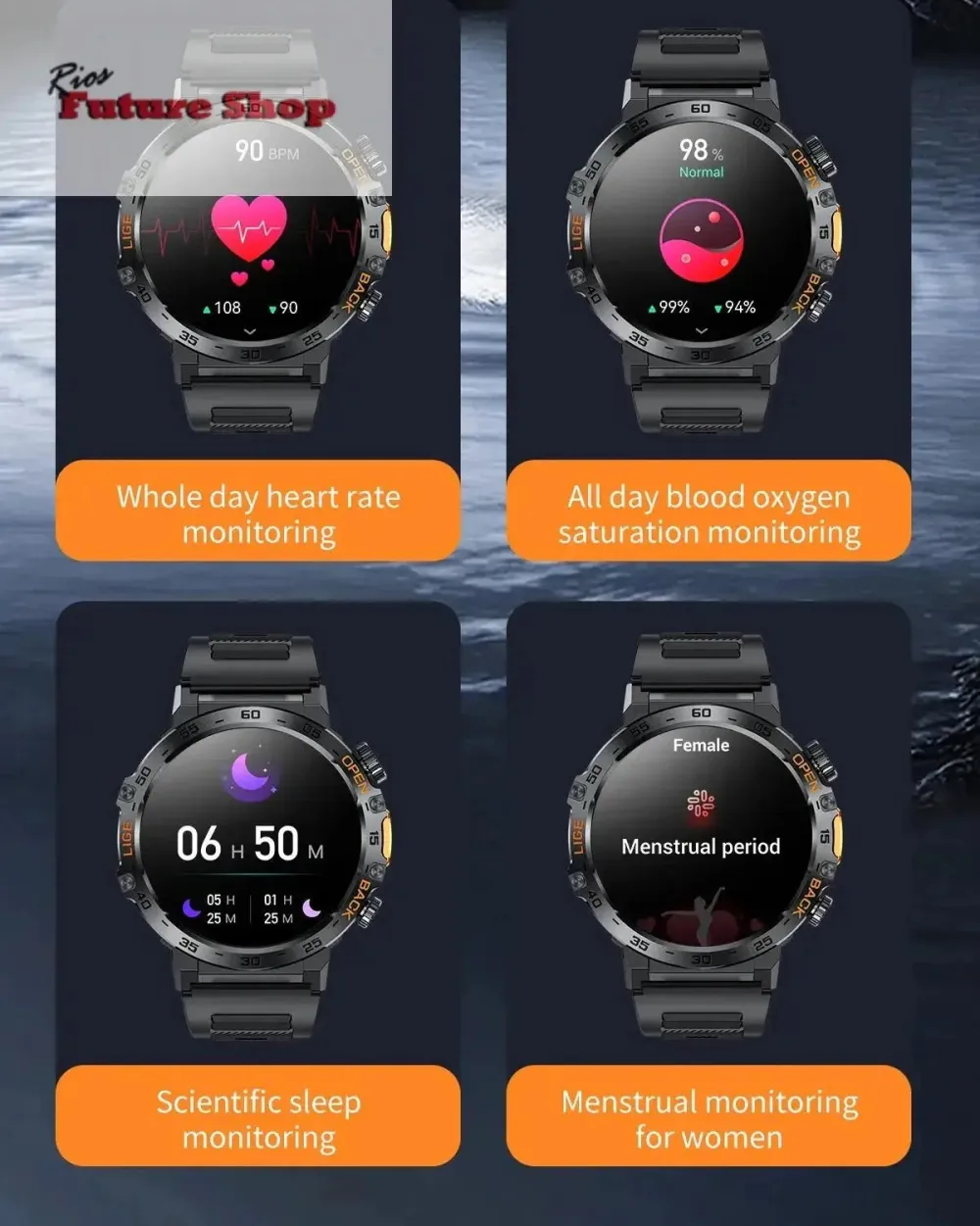 2024 New Smart Watch Men Style